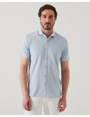 Pima Button Front Shirt