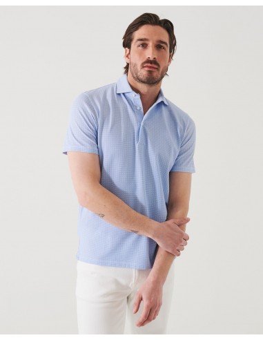 Pima Stretch Printed Polo