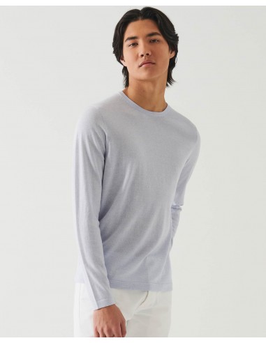 Cotton Cupro Crewneck