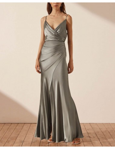 Draped Maxi Dress