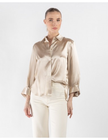 Boyfriend Silk Shirt