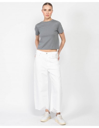 Ayla Raw Hem Crop Jeans