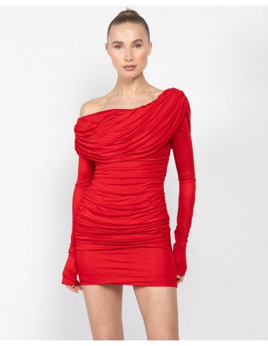 Sable Jersey Dress