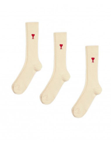 Three Pack Ami De Coeur Socks