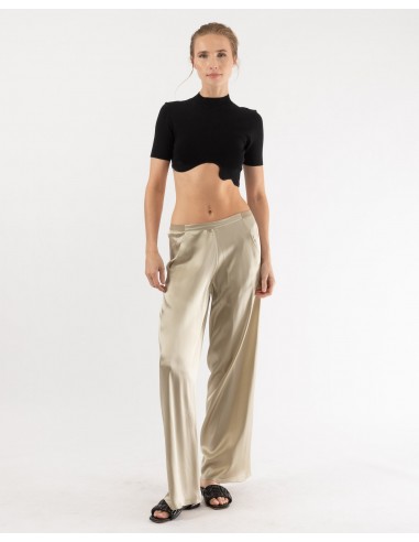 Silk Bias Trousers