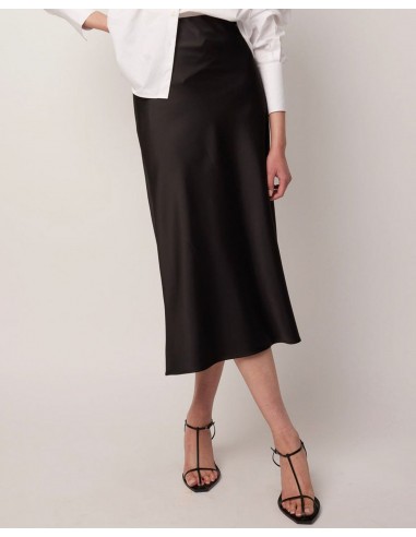 Isla Midi Satin Skirt