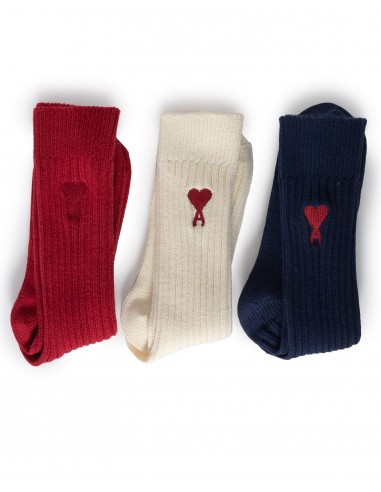 Three Pack Ami De Coeur Socks