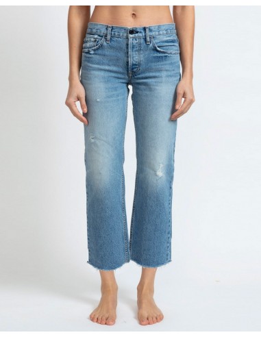 Low Rise Straight Denim