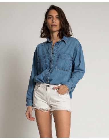 Oversized Denim Shirt