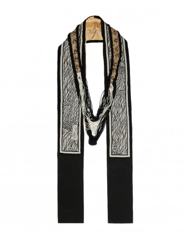 Kimono & Silk Necklace Scarf