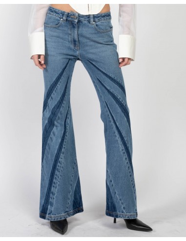 Darted Bootcut Jeans